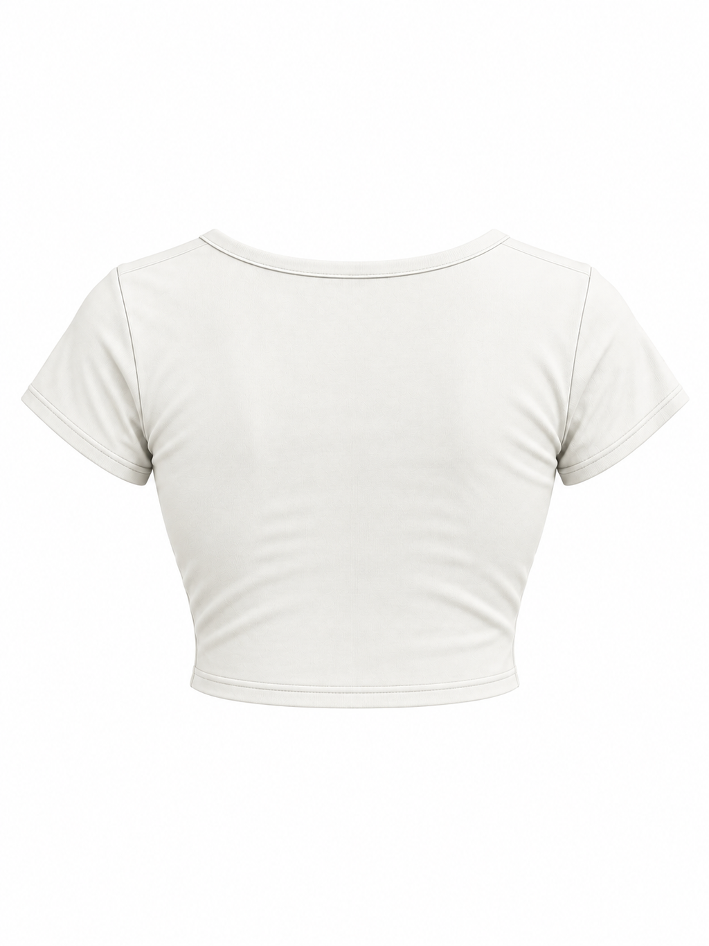 Women's Slim Cap Sleeve Crop T-Shirt