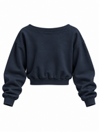 Women's Off-Shoulder Sweatshirt
