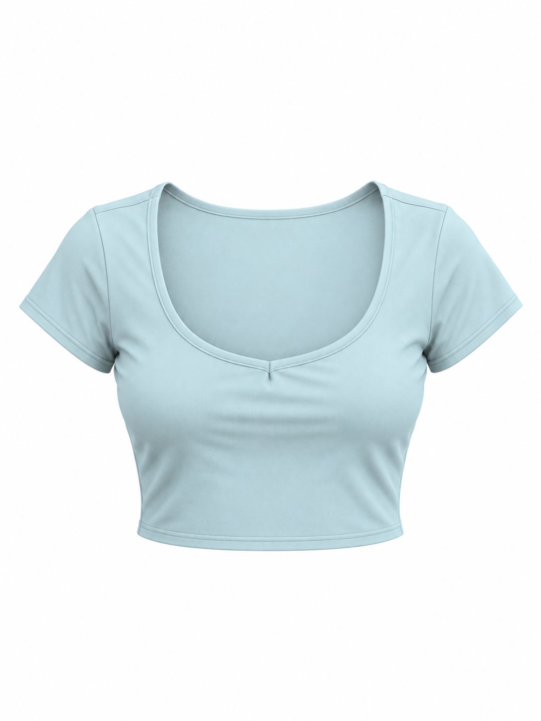 Women's Slim Cap Sleeve Crop T-Shirt