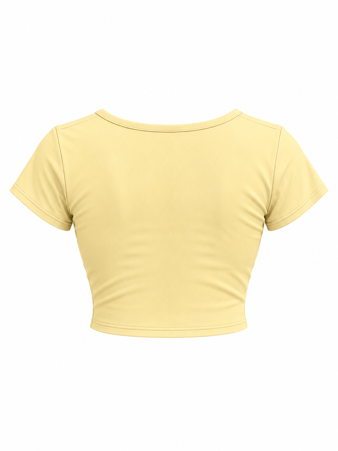 Women's Slim Cap Sleeve Crop T-Shirt