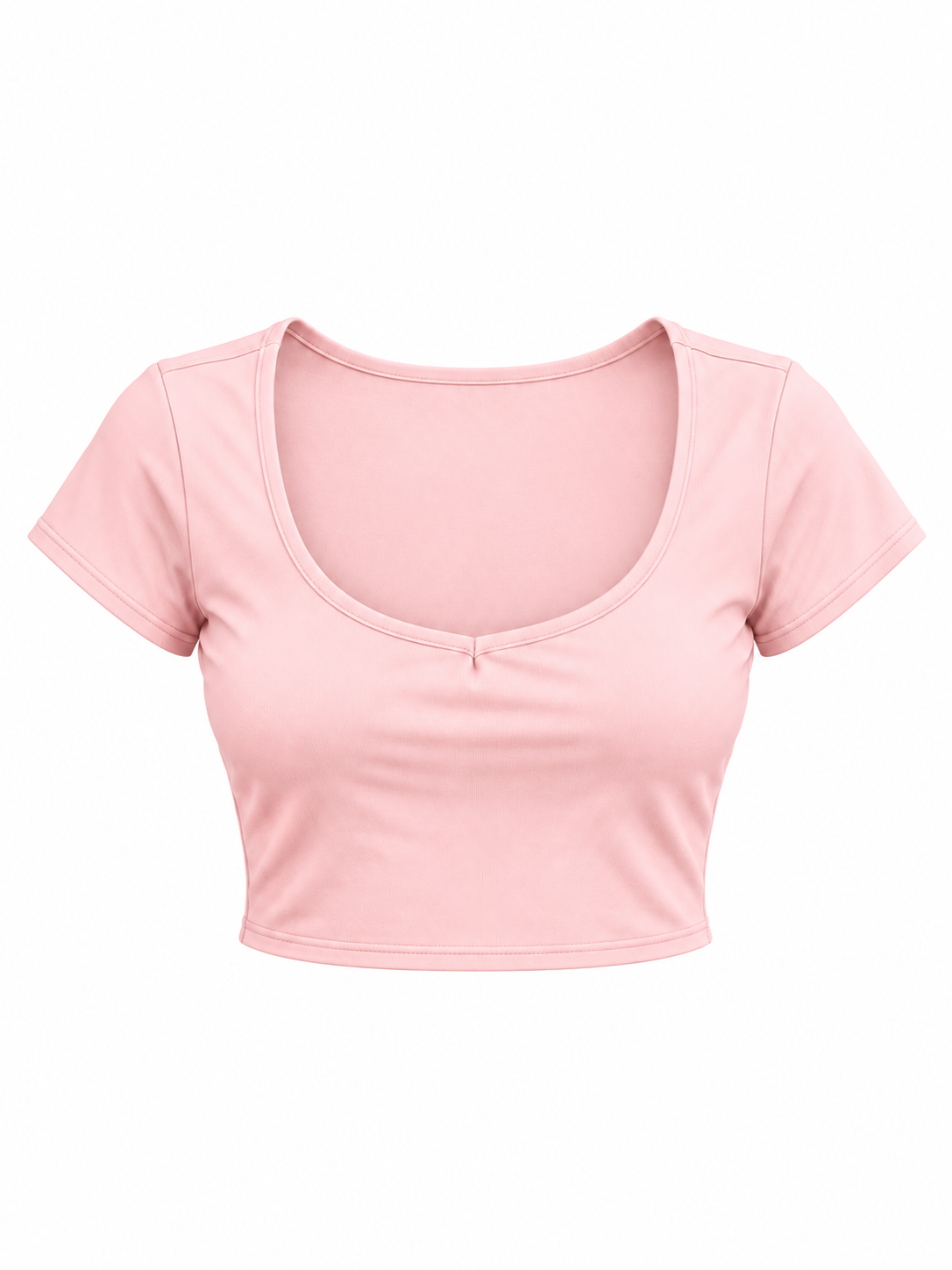 Women's Slim Cap Sleeve Crop T-Shirt